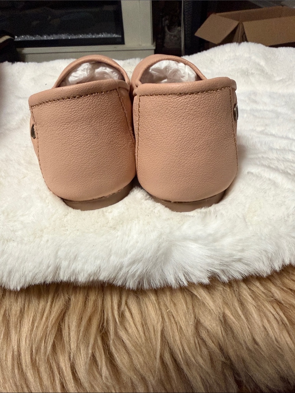 Minnetonka Women's Ballet Flats in Blush - Picture 3 of 6